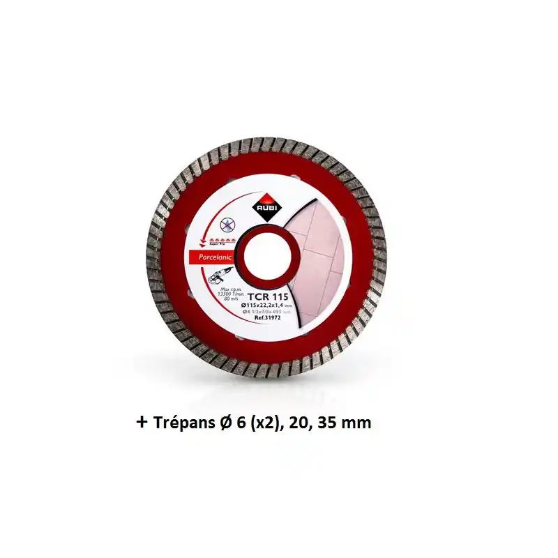Kit disque TCR et trépans DYGRES