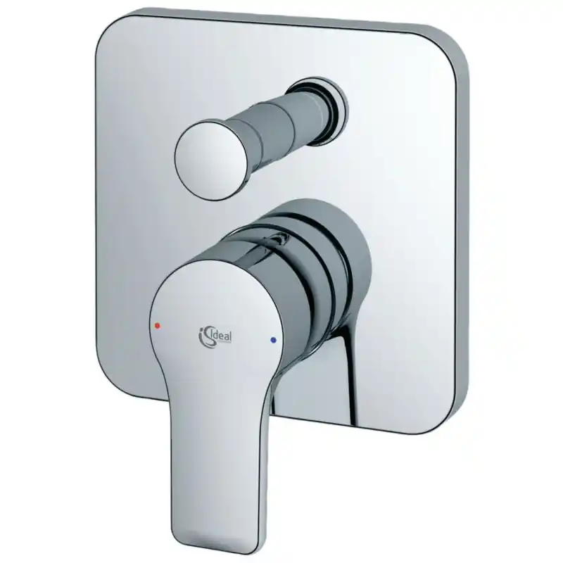 Kit mitigeur Easy Box avec inverseur 15,7 x 15,7 cm chrome Attitude