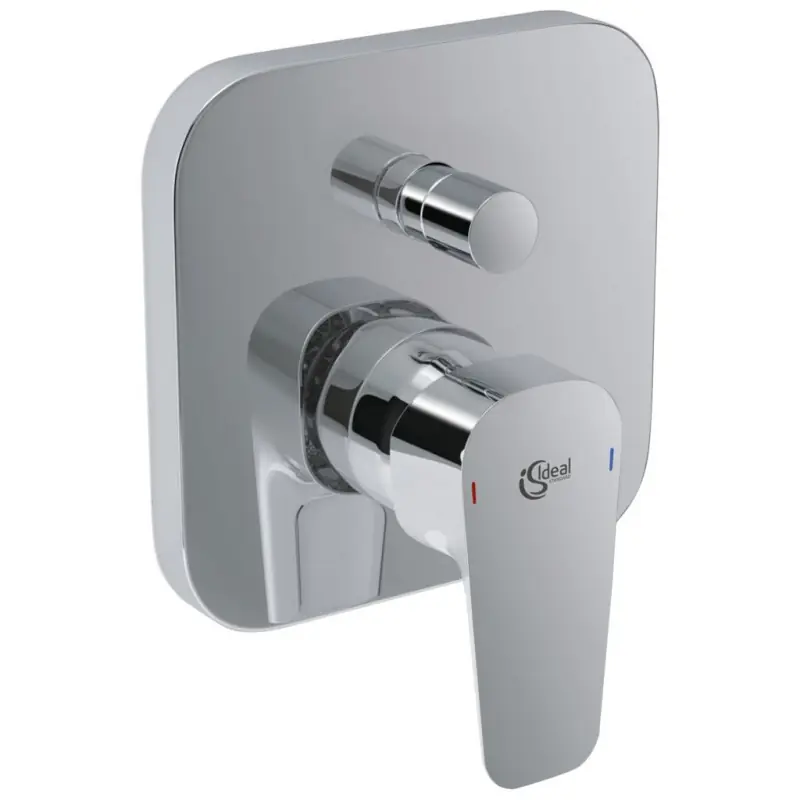 Kit mitigeur Easy Box avec inverseur 165 x 165 cm chrome Kheops