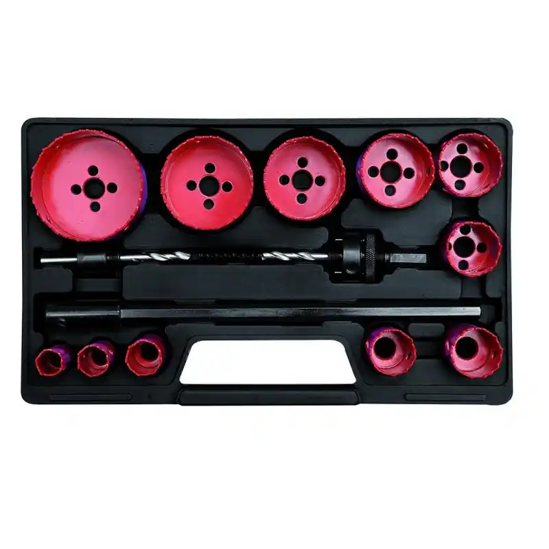 Kit de scies trépan universelles 19-76 mm (15 pièces) YT-3381
