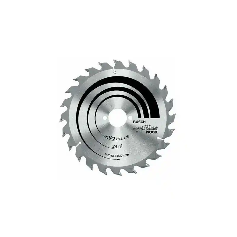 Lame de scie circulaire Optiline pour bois 235mm
