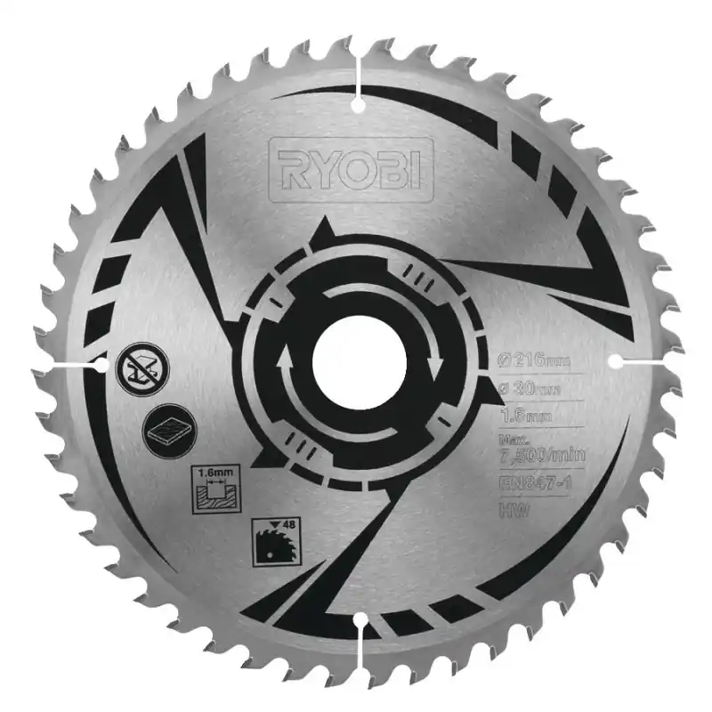 Lame de carbure 216 mm 48 dents SB216K16T48A1