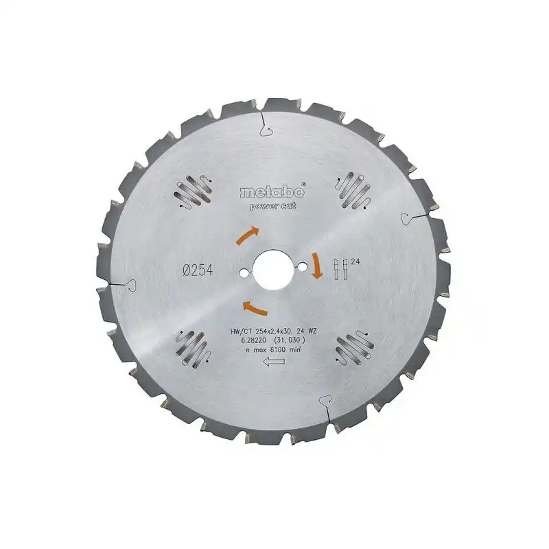 Lame de scie circulaire HW/CT 216x2,4x30 mm 24 WZ