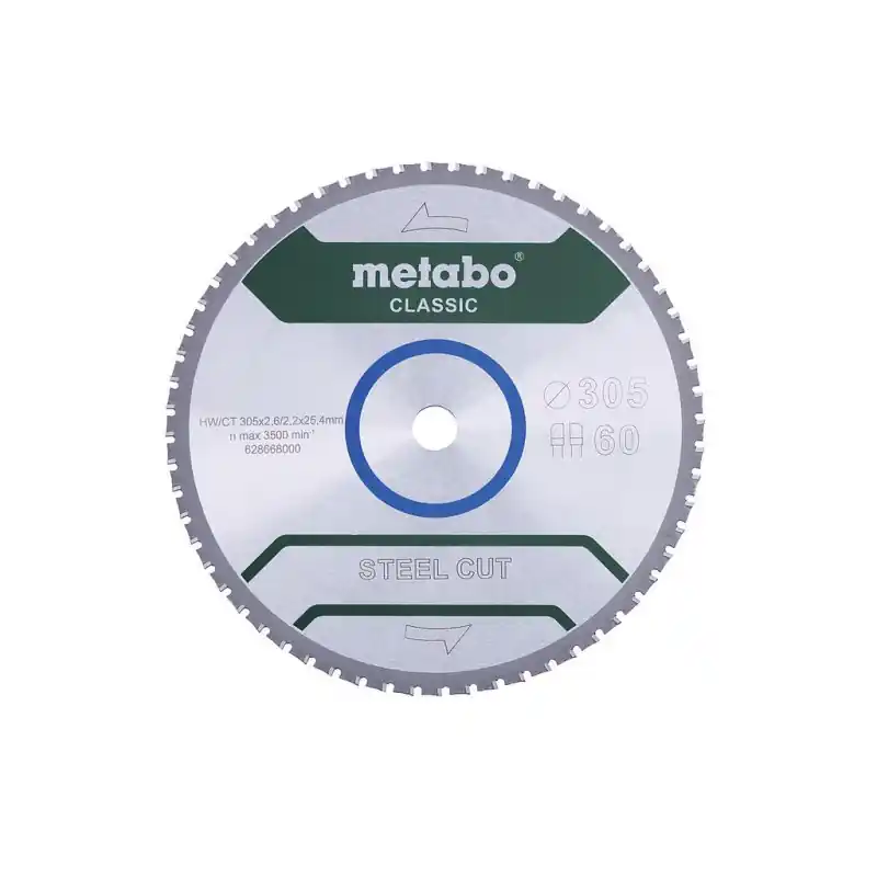 Lame de scie circulaire «steel cut» classic 305x26x254 mm 60 dents FZF