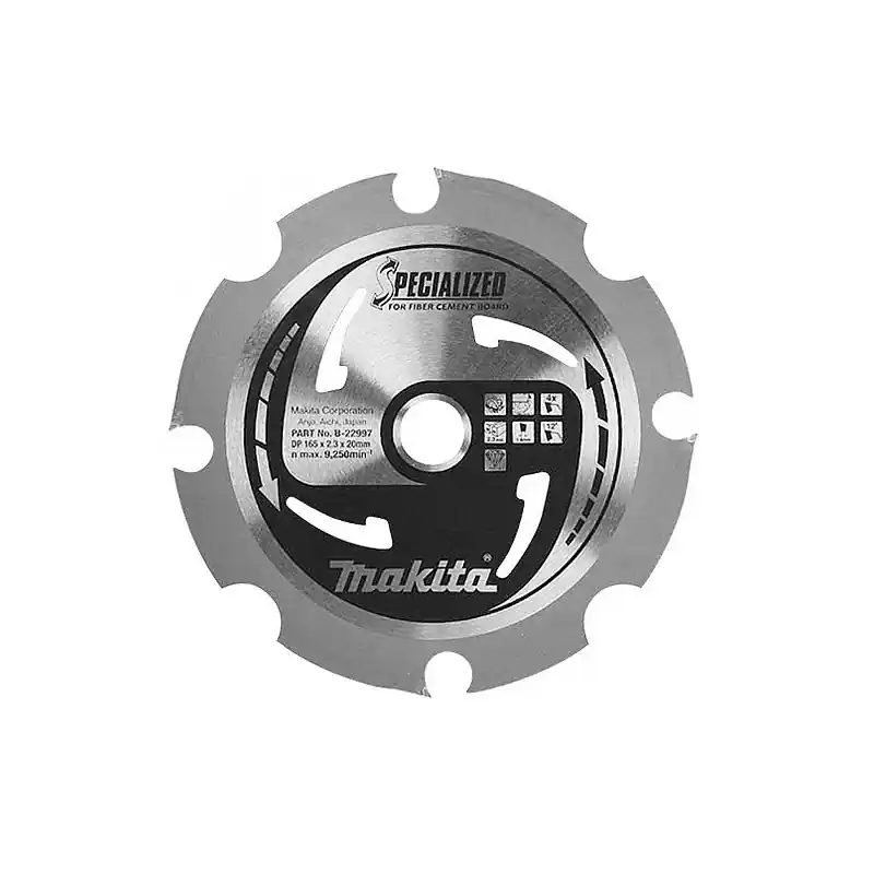 Lame carbure Diam 165mm 20x4mm B-22997