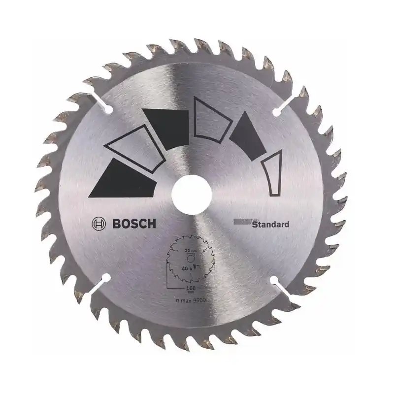 Lame scie circulaire standard D160mm 40 dents Bosch