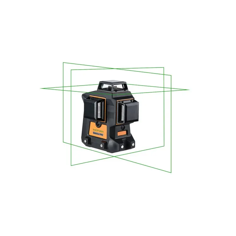 Laser multi-lignes vert Geo6X SP Green Kit 3x360° 80m Geo Fennel