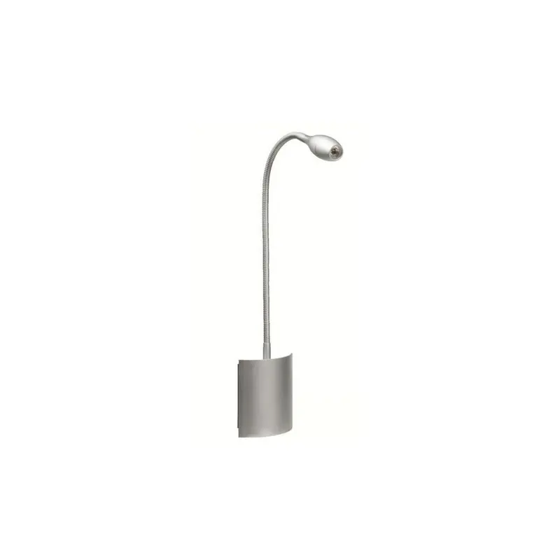 Liseuse argent anodisé à LED Liza 1,2W