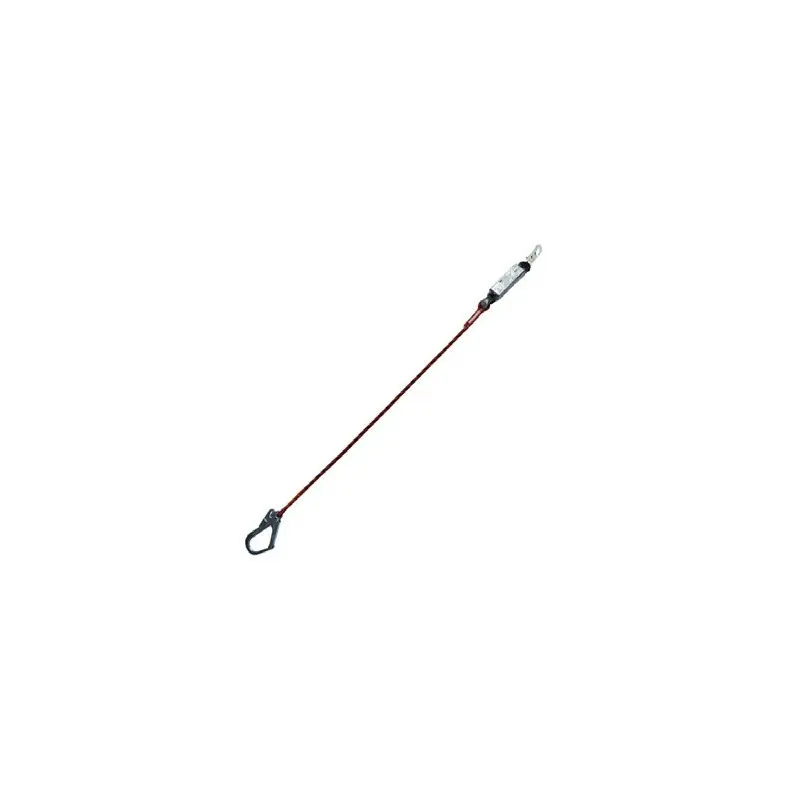 Longe corde simple 1 m avec absorbeur d‘énergie