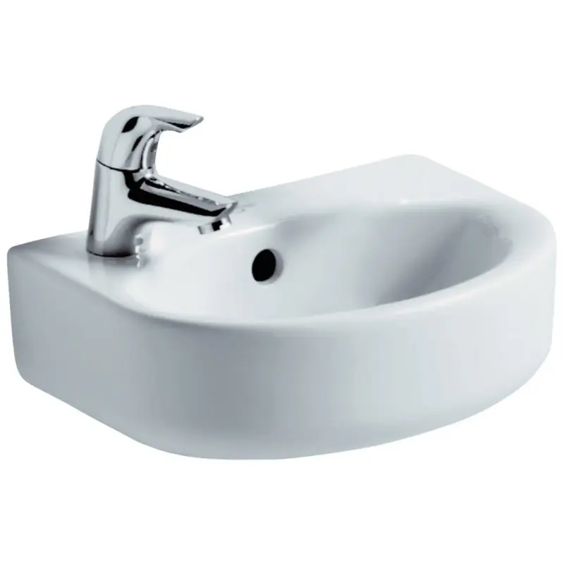 Lave-mains Connect 35 x 26 cm blanc Version gauche E791201