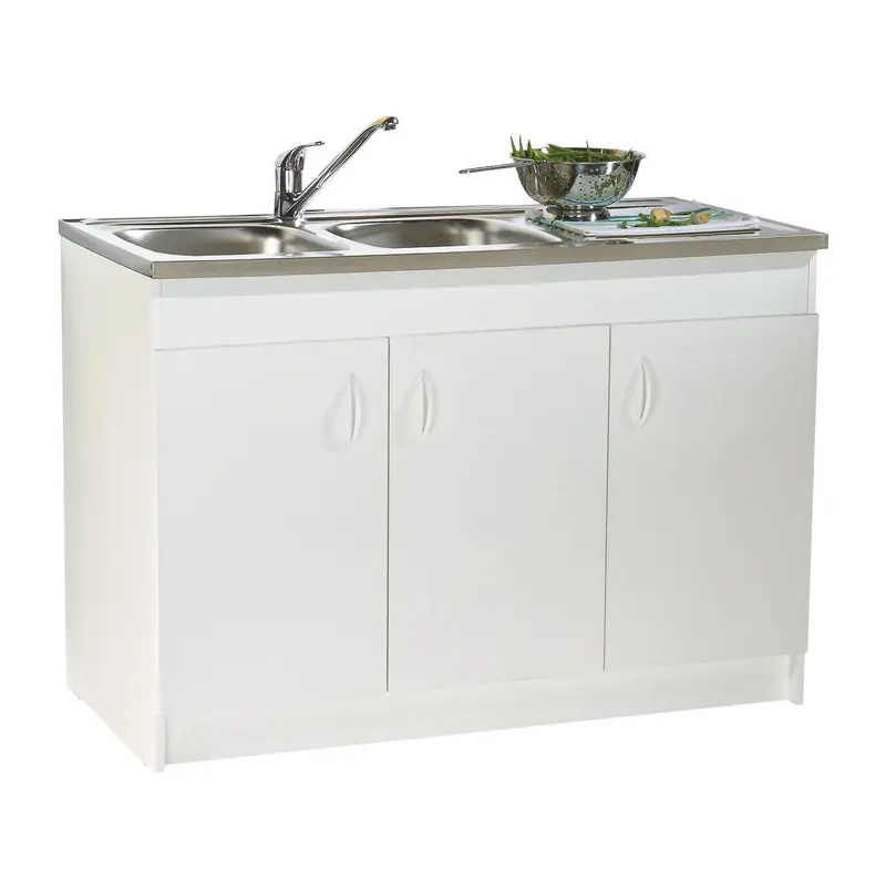 Meuble sous évier Sim‘NF 3 portes 1200 mm