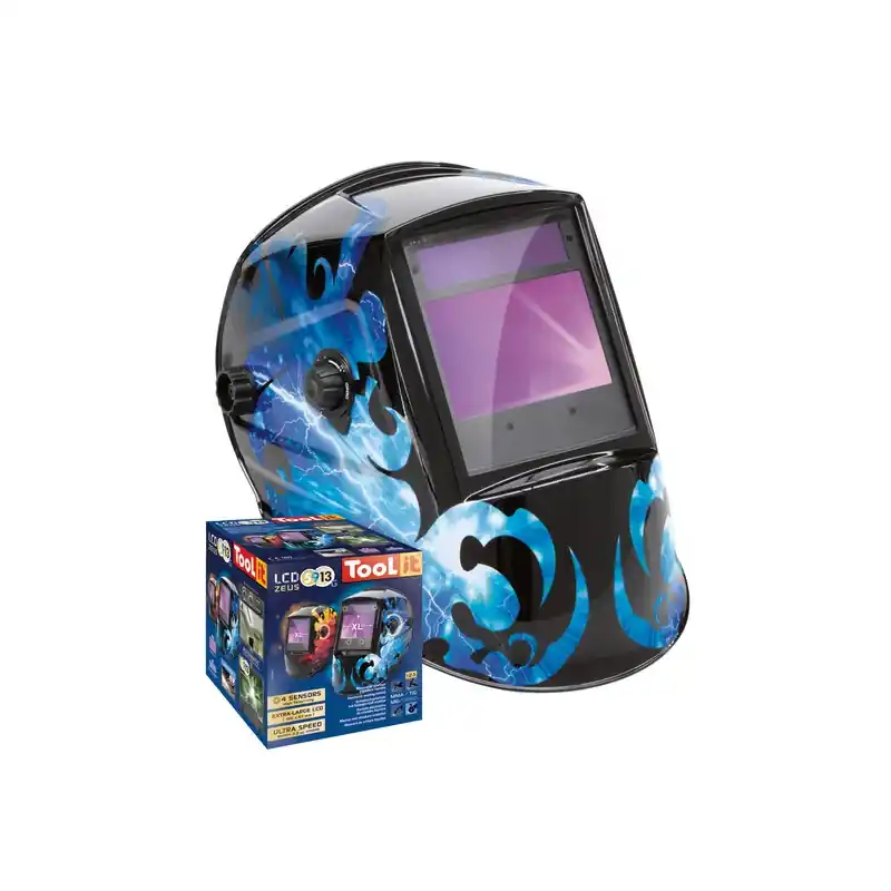 Masque de soudage écran XL teintes 5-9 / 9-13 LCD Zeus 5-9 / 9-13 G co
