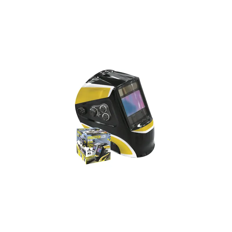 Masque de soudage LCD teintes 5-9 / 9-13 Ergotech 5-9/9-13 G Black