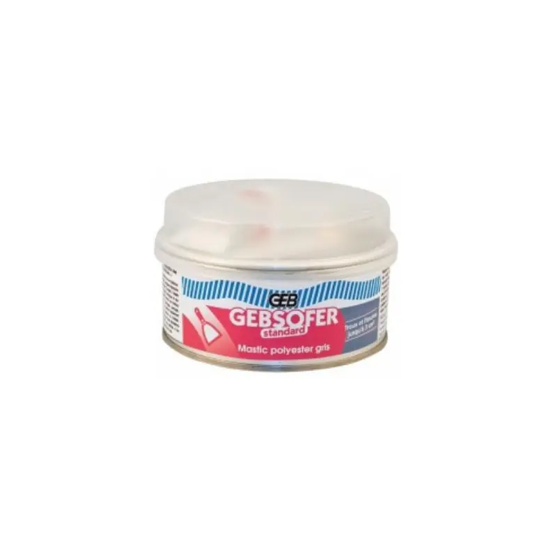 Mastic polyester à métaux gris métal 150 ml 6560096