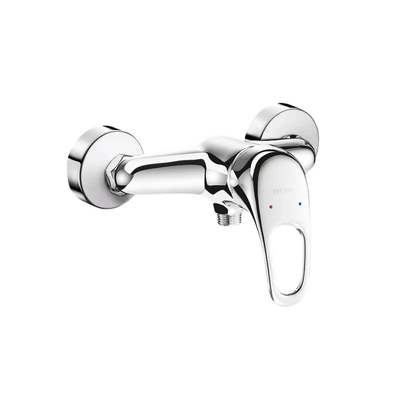 Mitigeur douche mécanique manette ajourée laiton chromé M1/2"