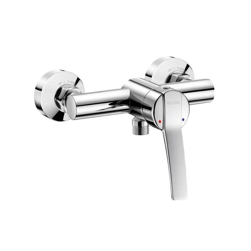 Mitigeur de douche mécanique Securitouch M1/2" 9 l/min laiton chromé