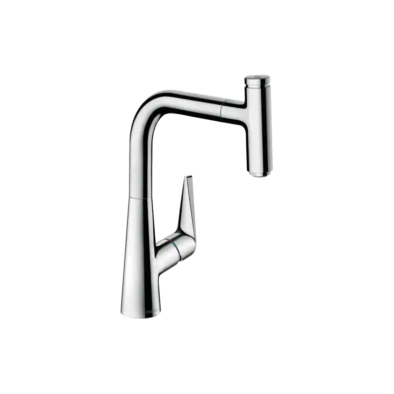 Mitigeur cuisine Talis Select M51 220 avec douchette extractible 1 jet
