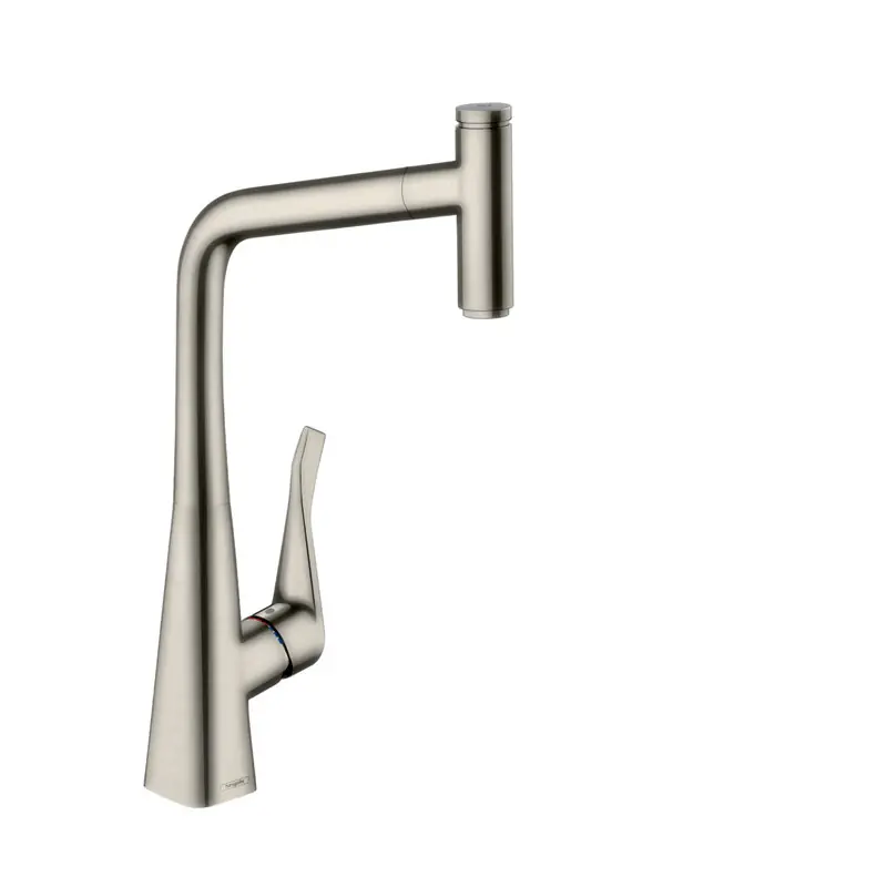 Mitigeur cuisine 320 Metris Select M71 bec extractible Stainless Steel