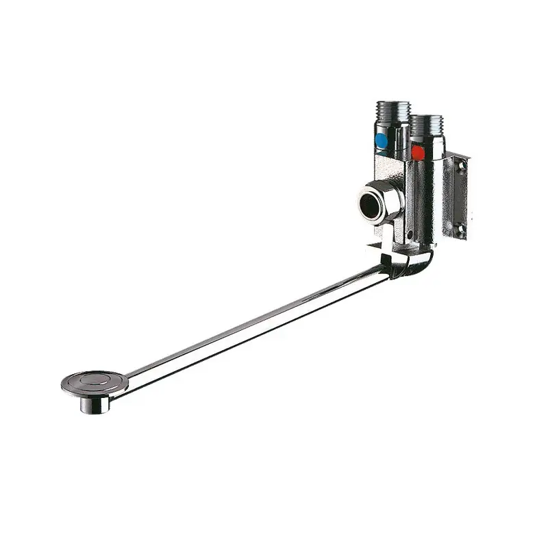 Mitigeur instantané MIXFOOT à pédale MM1/2" fixation murale sans écrou