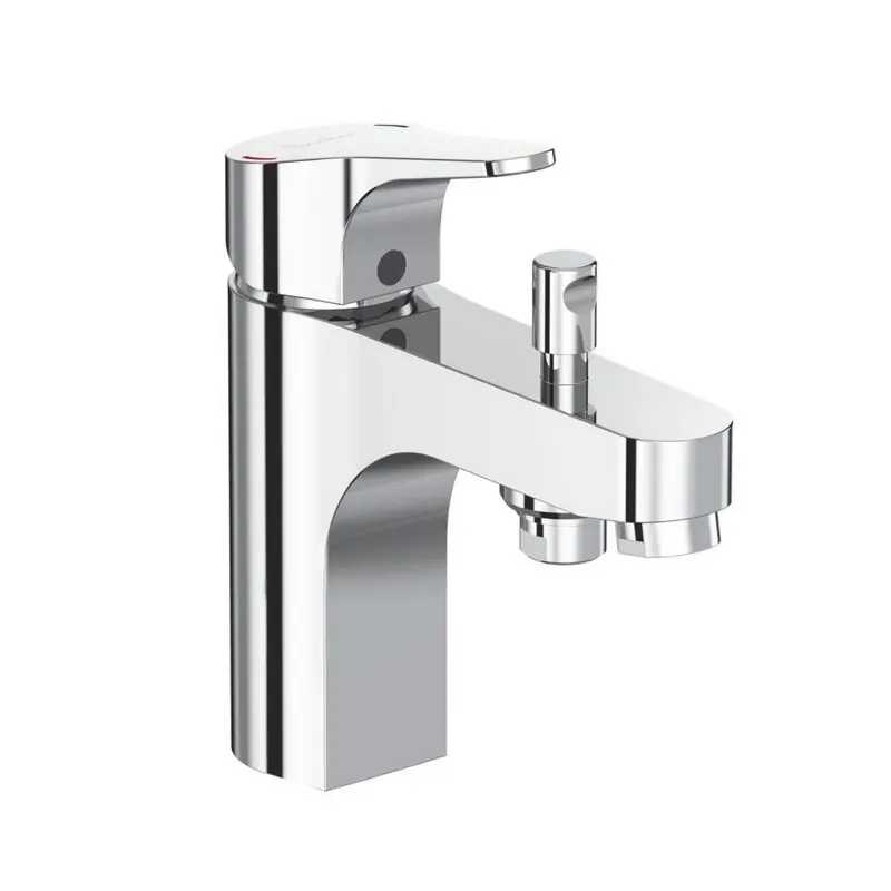 Mitigeur bain-douche monotrou Ulysse chromé Cartouche Diam 38 mm