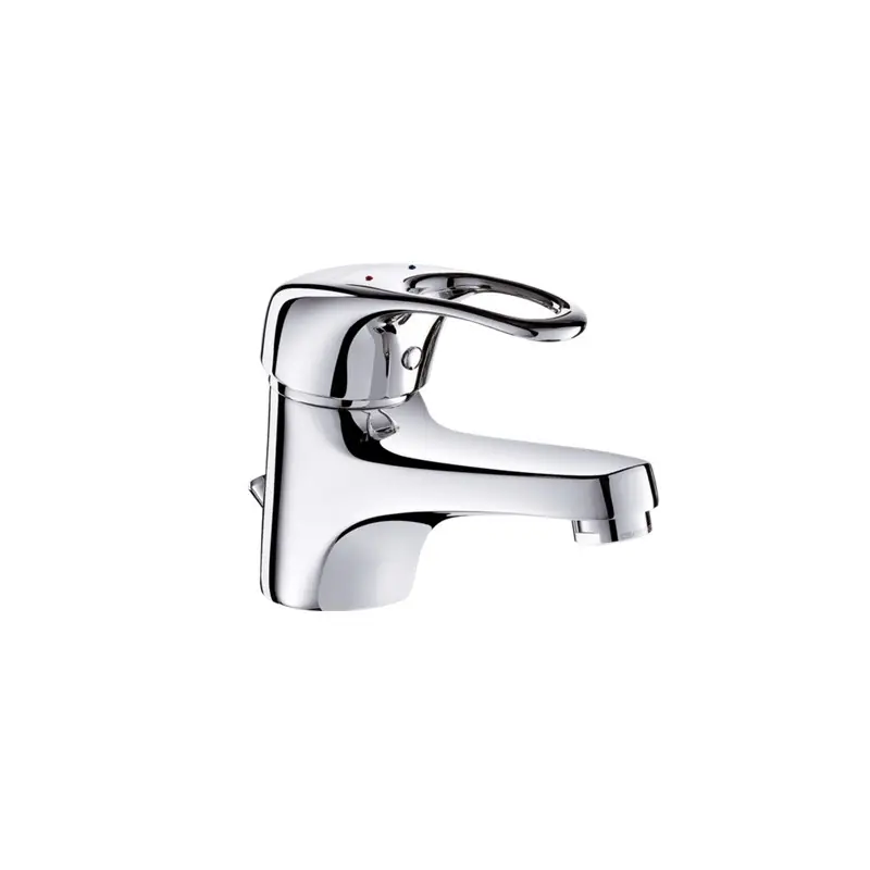 Mitigeur mécanique lavabo H45 L115 tiretteVidage manette ajourée laito