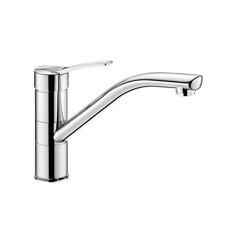 Mitigeur mécanique d‘évier ou auge bec orientable H150xL230mm manette