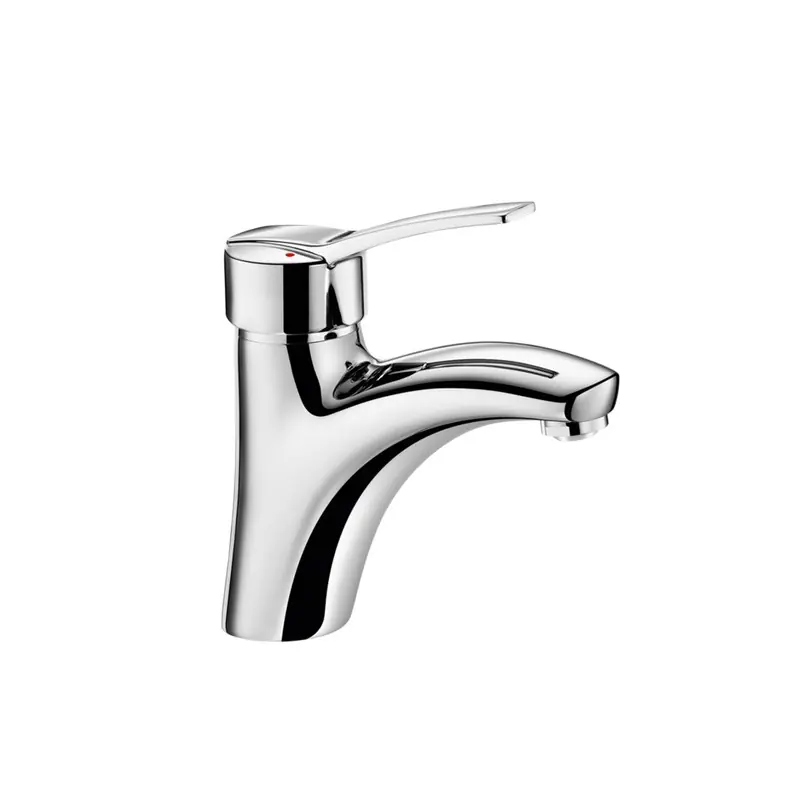 Mitigeur mécanique lavabo sortie BIOSAFE sans tirette manette pleine L