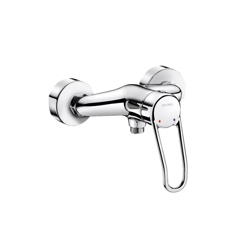 Mitigeur mécanique de douche sortie basse M1/2" manette ajourée laiton