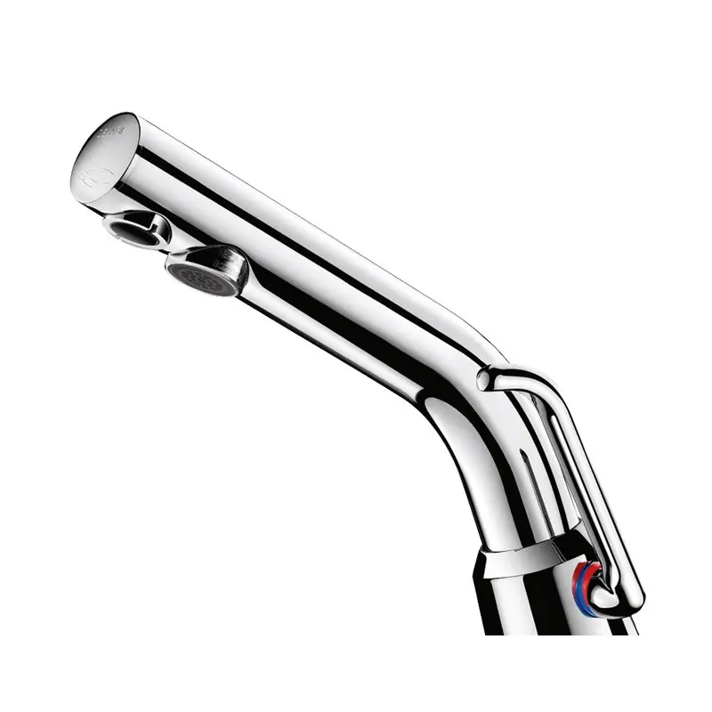 Mitigeur lavabo électronique BINOPTIC MIX secteur transfo 230/12V lait