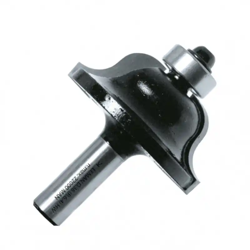 Mèche profil HM pour moulures décoratives guide à billes D38 x 17 mm q