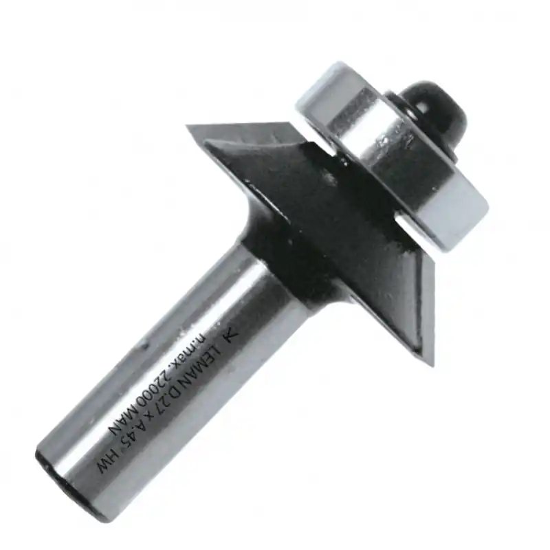 Mèche à chanfreiner guide D.27 x 5,5 mm queue 6 mm