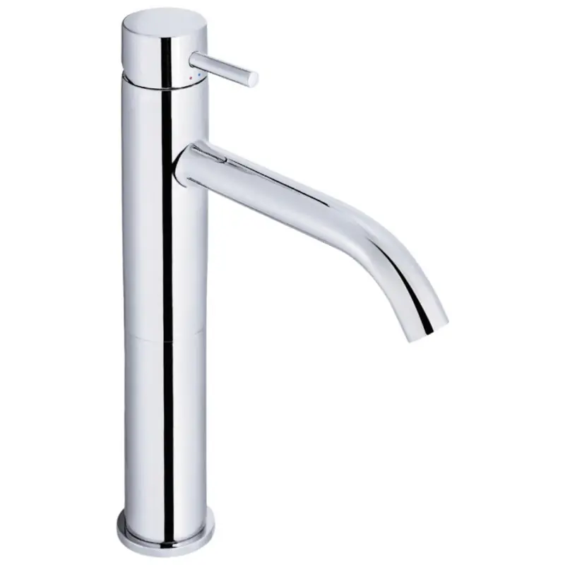 Mitigeur lavabo réhaussé monotrou MARA bec fixe chromé A9009AA