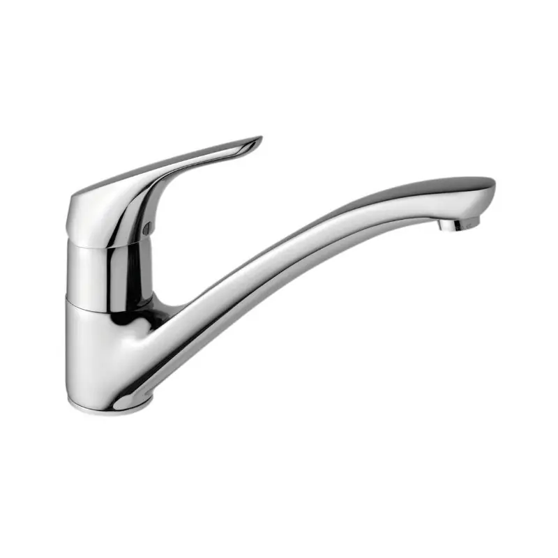 Mitigeur évier monotrou bec fondu orientable chromé projection 230mm C