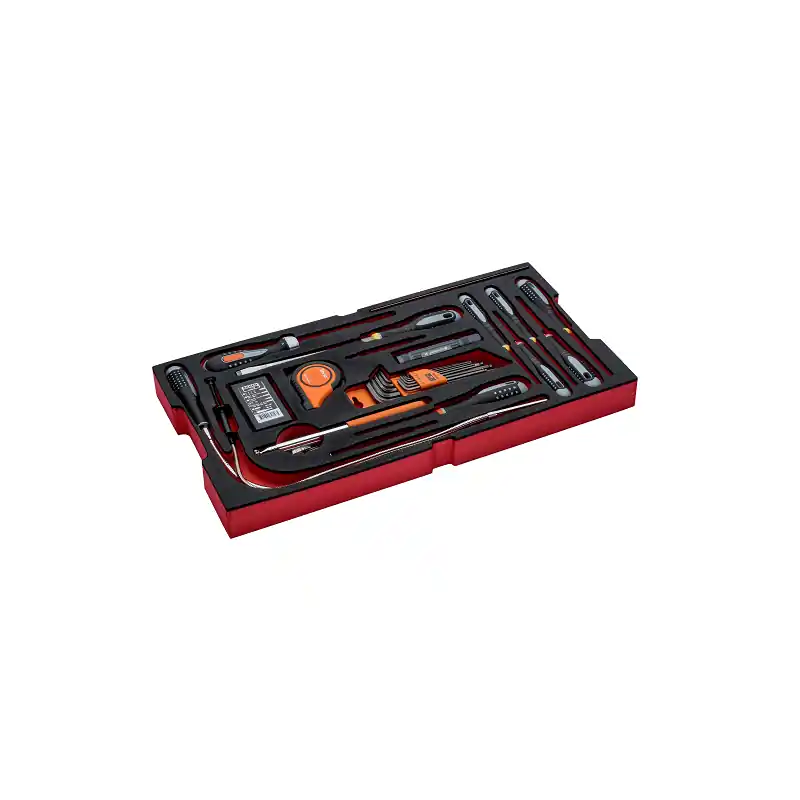 Module mousse avec jeu de tournevis 56 pièces FF2B09