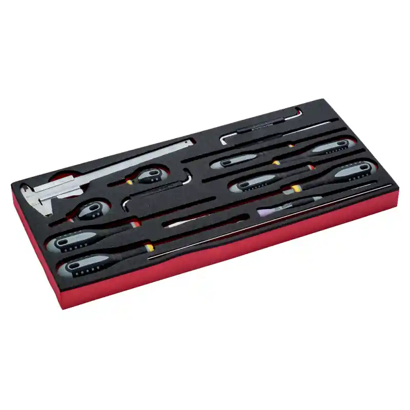 Module mousse avec jeu de tournevis 15 pièces FF3A06