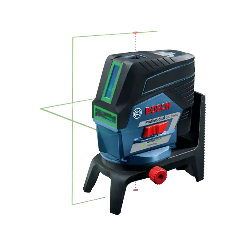 Niveau laser points lignes couleurVert portée 50 m coffret GCL 2-50 CG