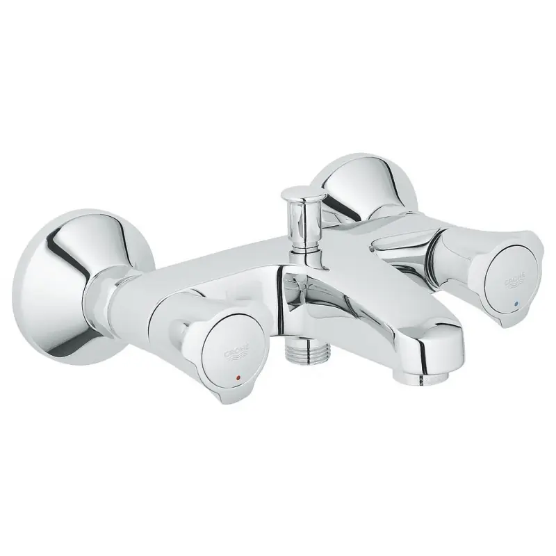 Mélangeur bain/douche chromé avec raccords Costa L