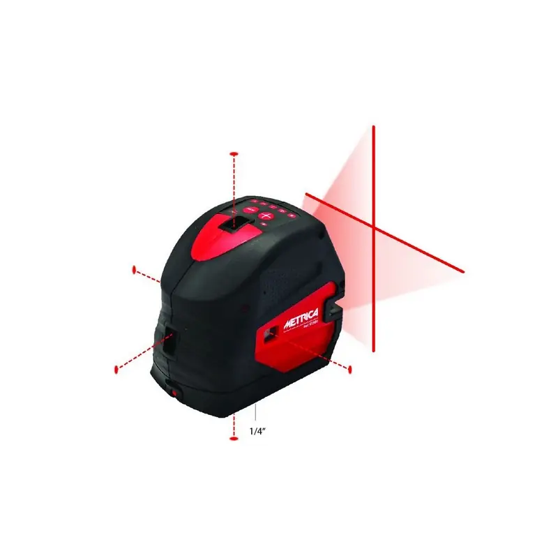 Niveau laser CR 5 points vert portée 25/30 m 61365
