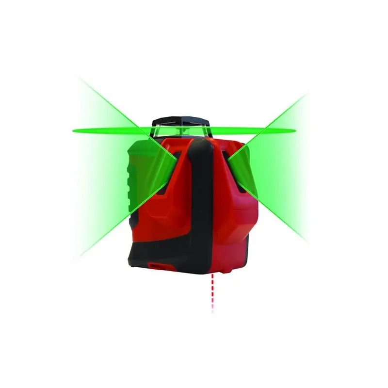 Niveau automatique 61380 laser vert portée 25/30m 360X1+2V+1D Metrica