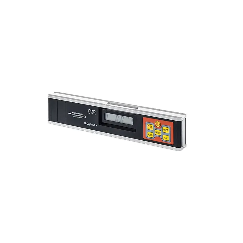 Niveau digital écran orientable 180° portée laser 20 m S-Digit multi +