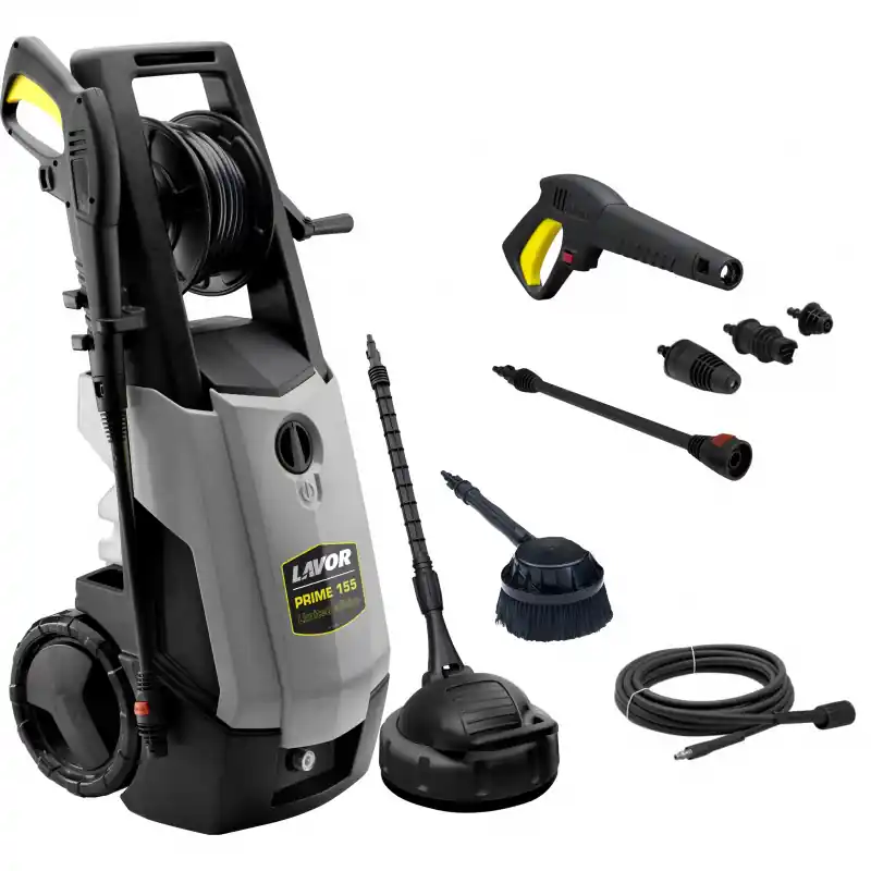 Nettoyeur haute pression 155 Bars 2100W 450L/h Enrouleur PRIME 155