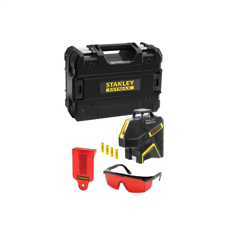 Niveau laser 360° 2 lignes verticales (rouge)