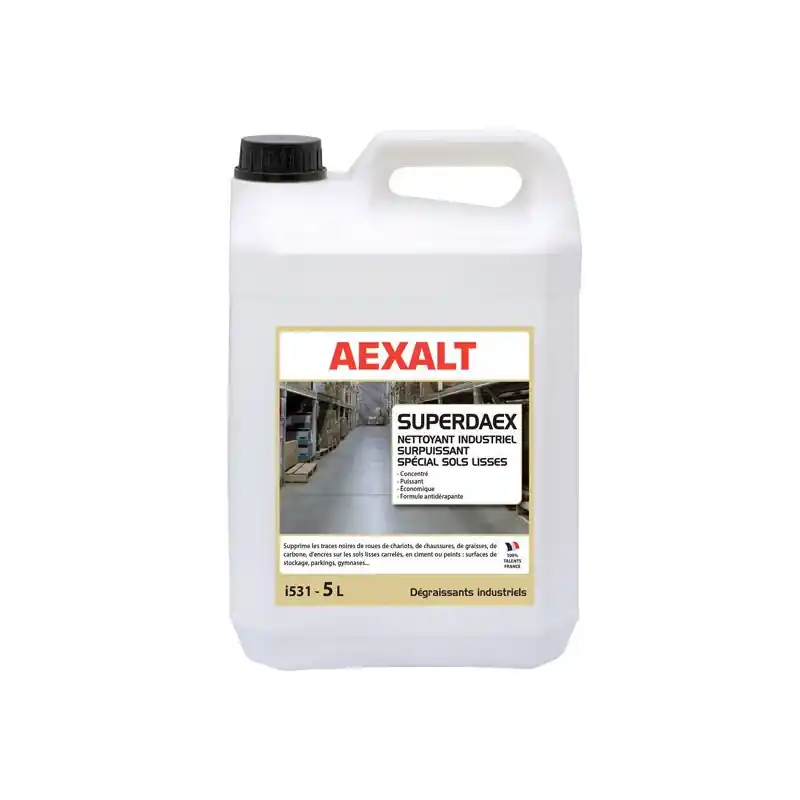 Nettoyant industriel surpuissant spécial sols lisses 5 L SUPERDAEX
