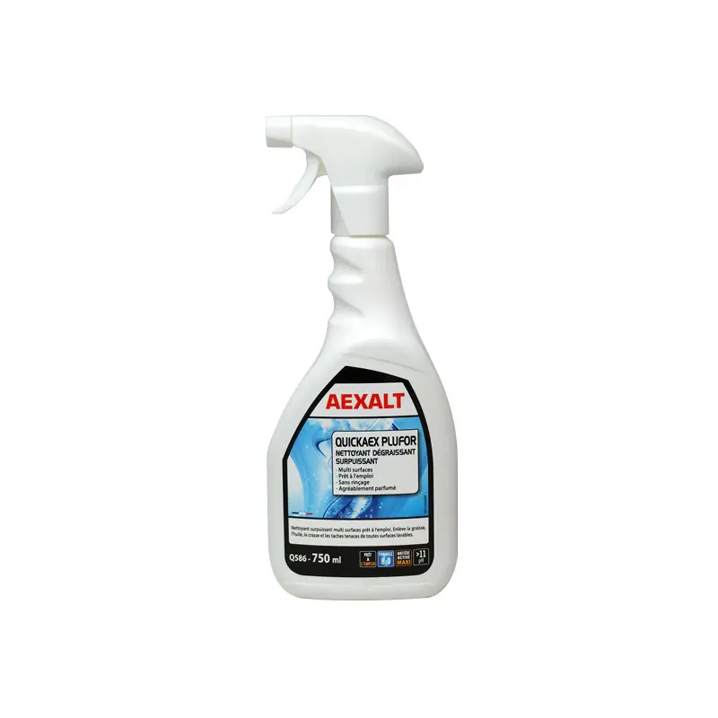 Nettoyant dégraissant surpuissant 750 ml QUICKAEX PLUFOR
