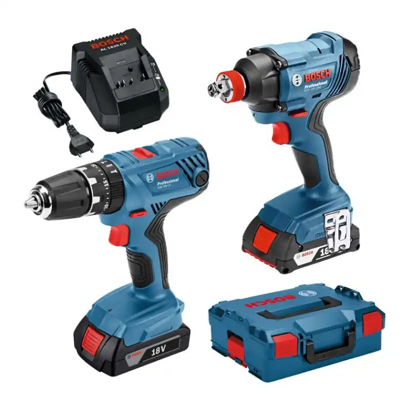 Pack machines 18V Visseuse à chocs et Perceuse visseuse Bosch