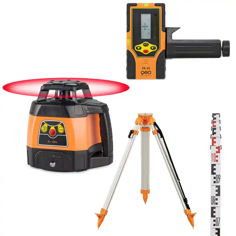 Pack Laser horizontal FL 105H Trépied FS 20 et Mire Alu TN 14