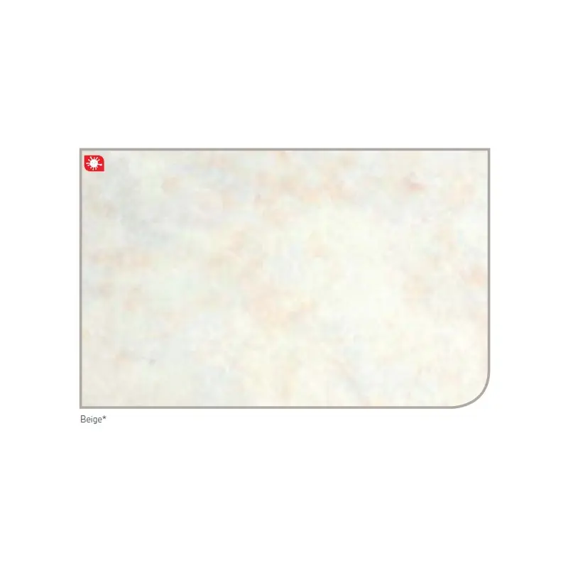 Panneau mural beige 2420x600mm verti-lock anti-bactérien