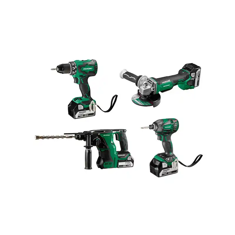 Pack 4 machines à batterie 18V 5Ah Li-Ion KC18DG4LWDZ