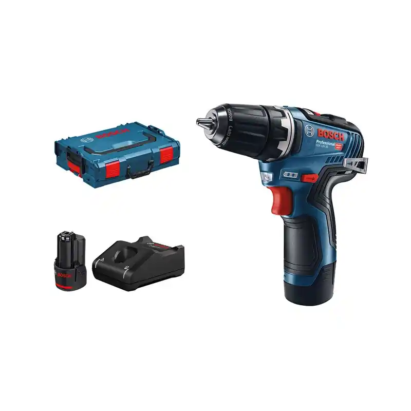 Perceuse-visseuse GSR 12V-35 Professional 12V 2x3,0Ah coffret Bosch