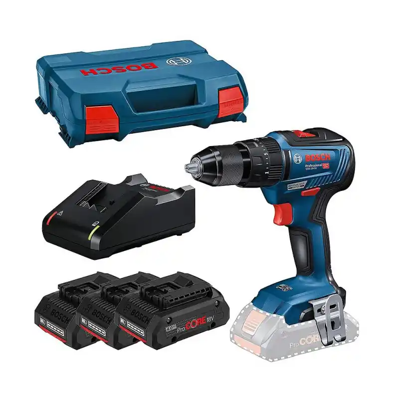 Perceuse visseuse percussion 55 Nm 3 batteries 4Ah ProCORE 18V 18V-55